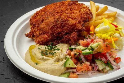 schnitzel-en-plato